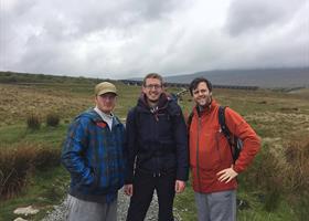 Spilinters Three Peaks walkers