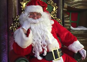 St Luke's Santa