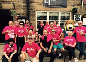 White Hart walkers 2015