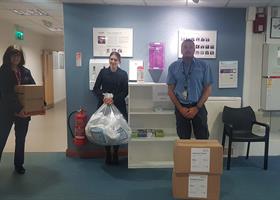 St Luke's Steris donation