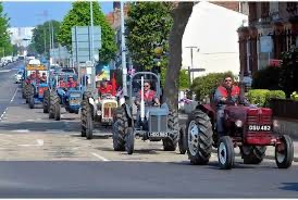 St Luke's tractor