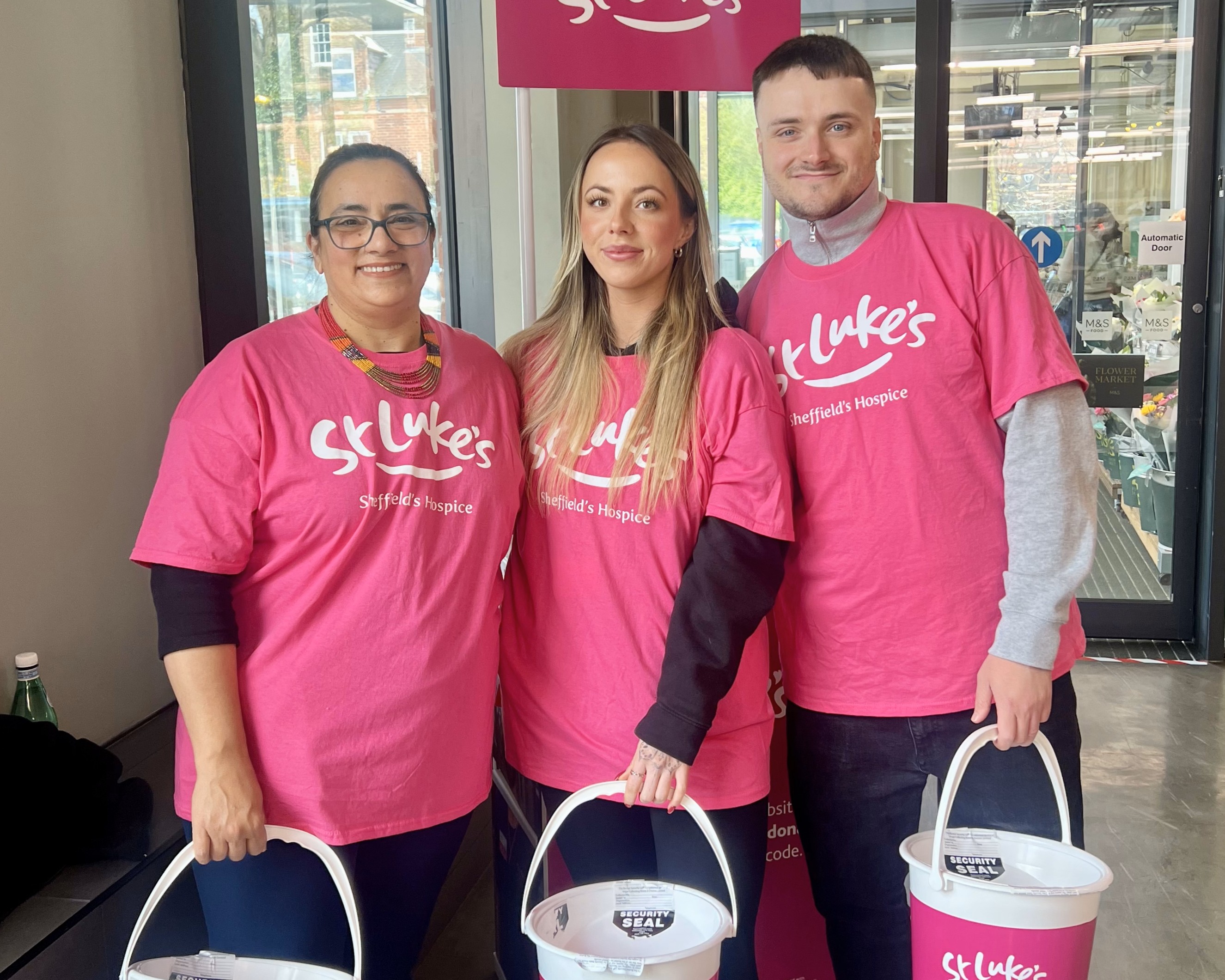 St Lukes corporate collection volunteers 