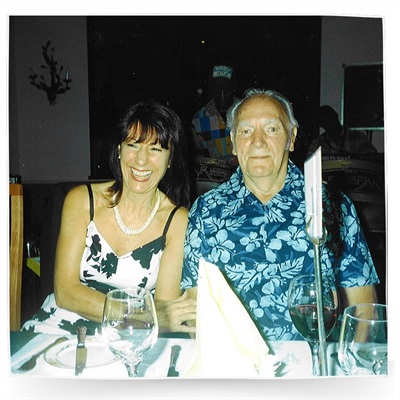 Sue Cameron and Dad